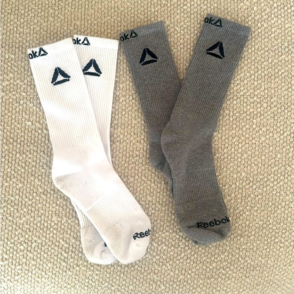 2 Pairs Reebok Crew Socks